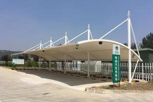 乳源膜结构停车棚